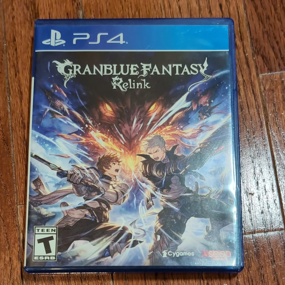 Granblue Fantasy Relink Sony Playstation 4 PS4 Video Game CIB